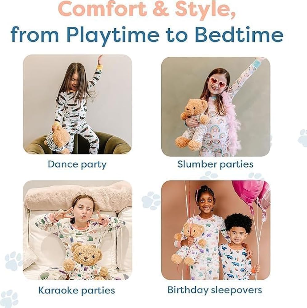 Amazon.com: Zip N' Bear Buttery Soft Pajamas for Kids